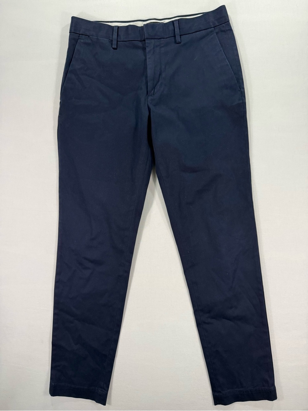 Banana Republic Tailoring + Performance Tapered Fit Chinos Navy Waist 30x32